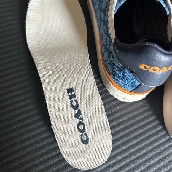 Coach lowline coated canvas sneakers US 9.5 - Picture 3 of 6